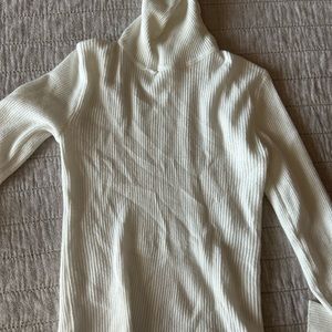 white turtle neck